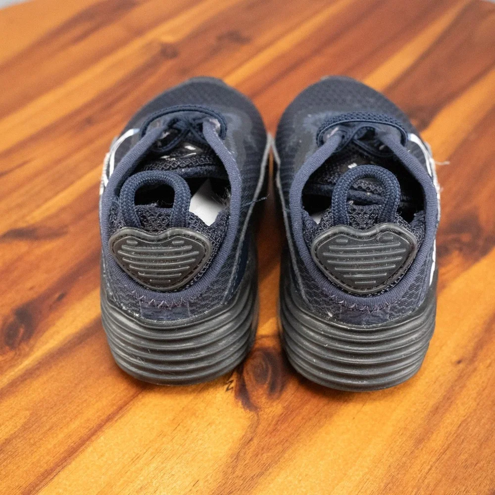 Nike AIR MAX 2090 BABY SHOES SIZE 5C TODDLER WOLF BLUE BLACK